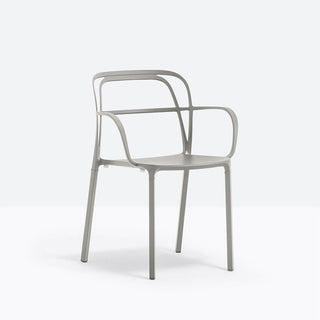 Pedrali Intrigo 3715 aluminum chair for outdoor use - Buy now on ShopDecor - Discover the best products by PEDRALI design