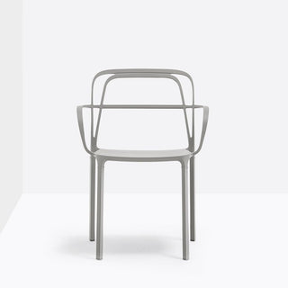 Pedrali Intrigo 3715 aluminum chair for outdoor use Pedrali Beige BE200E - Buy now on ShopDecor - Discover the best products by PEDRALI design