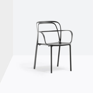 Pedrali Intrigo 3715 aluminum chair for outdoor use - Buy now on ShopDecor - Discover the best products by PEDRALI design