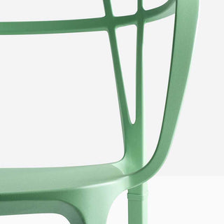 Pedrali Intrigo 3715 aluminum chair for outdoor use - Buy now on ShopDecor - Discover the best products by PEDRALI design