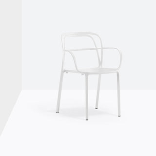 Pedrali Intrigo 3715 aluminum chair for outdoor use - Buy now on ShopDecor - Discover the best products by PEDRALI design