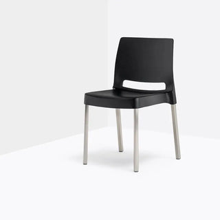 Pedrali Joi 870 chair with polypropylene shell and anodized aluminium frame - Buy now on ShopDecor - Discover the best products by PEDRALI design