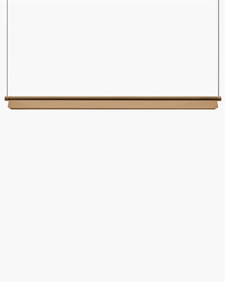 Pedrali Kawara L010S horizontal pendant lamp Honey MI100 160 cm - Buy now on ShopDecor - Discover the best products by PEDRALI design