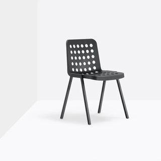 Pedrali Koi-Booki 370 polypropylene chair with aluminium frame and legs - Buy now on ShopDecor - Discover the best products by PEDRALI design