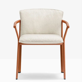Pedrali Lamorisse 3684 aluminium chair with removable cushion