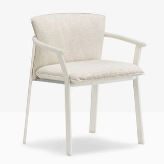 Pedrali Lamorisse 3684 aluminium chair with removable cushion