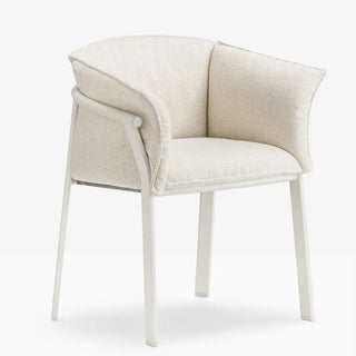 Pedrali Lamorisse 3685 aluminium armchair with removable cushion