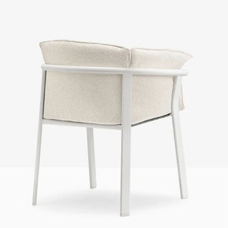 Pedrali Lamorisse 3685 aluminium armchair with removable cushion
