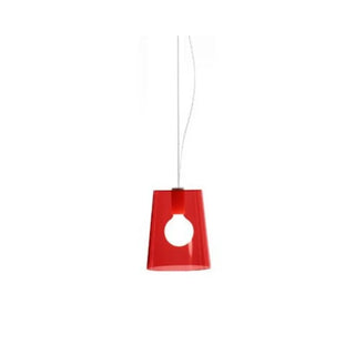 Pedrali Lighting Time L001S suspension lamp with single polycarbonate diffuser