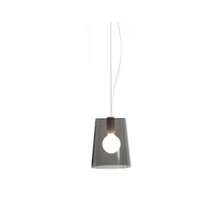 Pedrali Lighting Time L001S suspension lamp with single polycarbonate diffuser