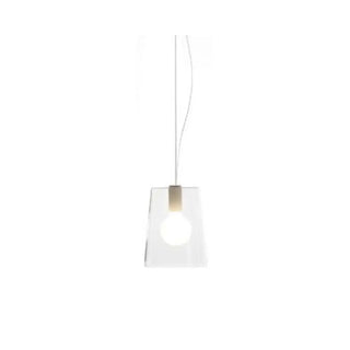 Pedrali Lighting Time L001S suspension lamp with single polycarbonate diffuser