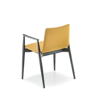 Pedrali Malmo 396 upholstered chair with ash frame