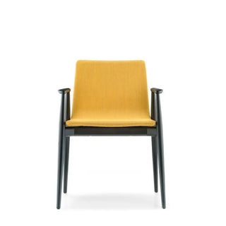 Pedrali Malmo 396 upholstered chair with ash frame