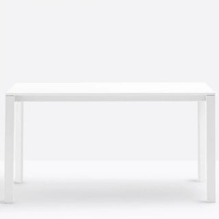 Pedrali More TMO extensible table with steel frame and melamine top