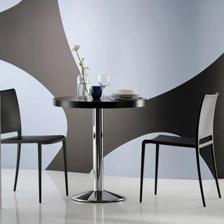 Pedrali Mya 700 polypropylene chair with steel frame