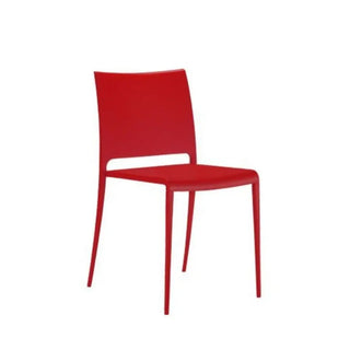 Pedrali Mya 700 polypropylene chair with steel frame