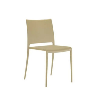 Pedrali Mya 700 polypropylene chair with steel frame