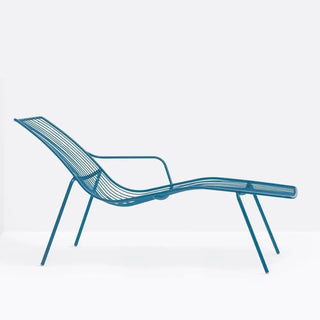 Pedrali Nolita Chaise-longue 3654 steel chair/deckchair