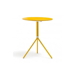 Pedrali Nolita 5453 steel table with 3-spokes base