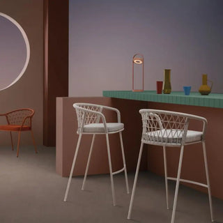 Pedrali Panarea stool with removable cushion
