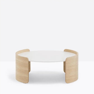 Pedrali Parenthesis coffee table with oak structure