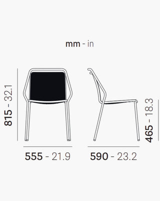Pedrali Philía Mesh 3920 金屬椅
