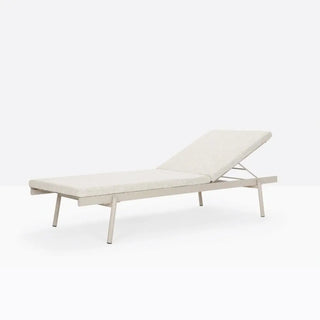 Pedrali Rail sun lounger with cushion