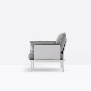 Pedrali Reva sofa/armchair with side pillows