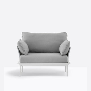 Pedrali Reva armchair with side pillows - Buy now on ShopDecor - Discover the best products by PEDRALI design