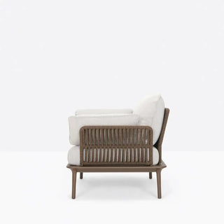 Pedrali Reva Twist sofa/armchair with side pillows - Buy now on ShopDecor - Discover the best products by PEDRALI design