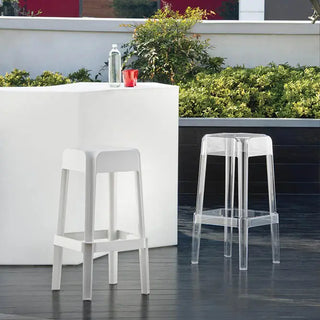 Pedrali Rubik polycarbonate stool