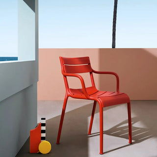 Pedrali Souvenir 555 polypropylene armchair