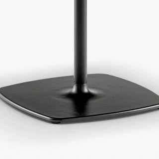 Pedrali Stylus 5404 high table base with square base 45x45 cm. - 17.72x17.72 in.