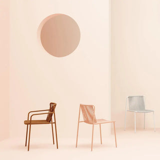 Pedrali Tribeca 3660 steel chair with PVC profile
