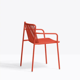 Pedrali Tribeca 3665 steel armchair with PVC profile
