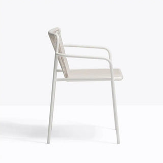 Pedrali Tribeca 3665 steel armchair with PVC profile