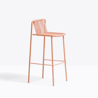 Pedrali Tribeca steel stool with PVC profile
