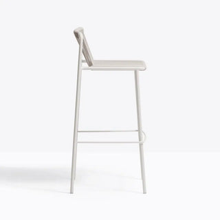 Pedrali Tribeca steel stool with PVC profile