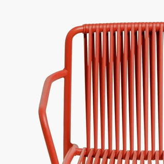 Pedrali Tribeca 3669 steel lounge armchair with PVC profile