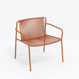 Pedrali Tribeca 3669 steel lounge armchair with PVC profile
