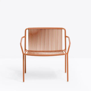 Pedrali Tribeca 3669 steel lounge armchair with PVC profile