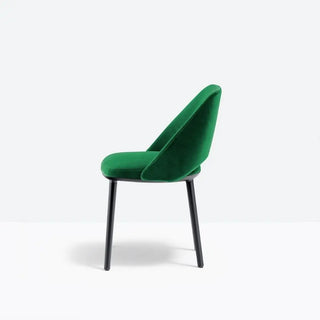 Pedrali Vic 655 upholstered chair with ash legs