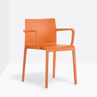 Pedrali Volt 675 polypropylene chair with armrests for outdoor use - Buy now on ShopDecor - Discover the best products by PEDRALI design