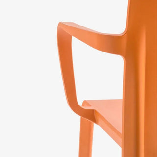 Pedrali Volt HB 674 polypropylene armchair with high backrest