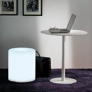 Pedrali Wow 485L RGB Led luminous pouf in polyethylene