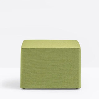 Pedrali Wow upholstered pouf h. 43 cm - 16.93 in