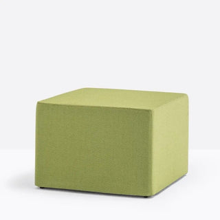Pedrali Wow upholstered pouf h. 43 cm - 16.93 in