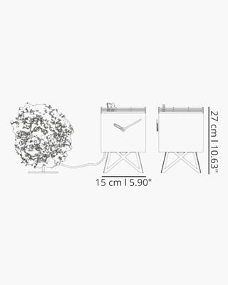 Progetti Birdwatching cuckoo/table clock - Buy now on ShopDecor - Discover the best products by PROGETTI design