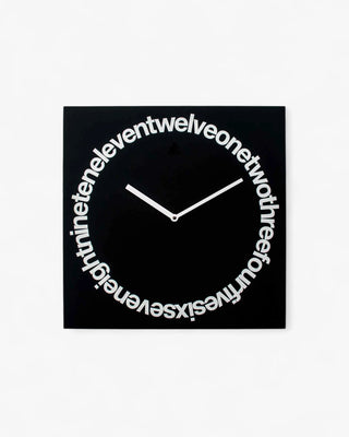 Progetti Dodici clock Progetti Black English - Buy now on ShopDecor - Discover the best products by PROGETTI design