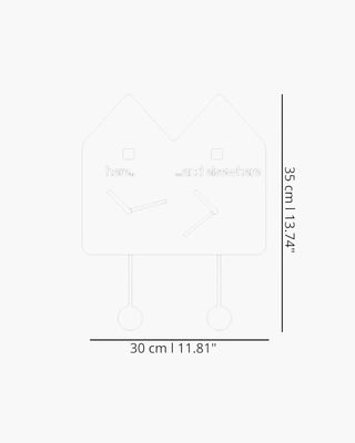 Progetti Double Q cuckoo clock - Buy now on ShopDecor - Discover the best products by PROGETTI design